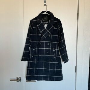 NWT Elodie Long Trench Peacoat